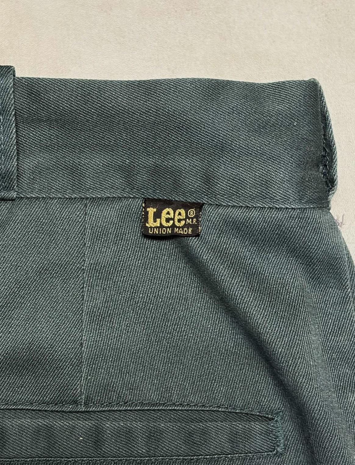 画像5: 70'S LEE "CHETOPA TWILL" ワークパンツ オリーブ TALONジップ USA製 (VINTAGE)