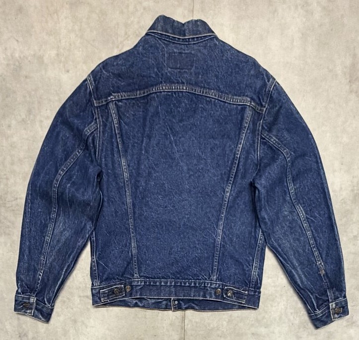 画像6: 80'S LEVIS "70506" スモールe 4thモデル デニムジャケット インディゴ 42 USA製 (VINTAGE)
