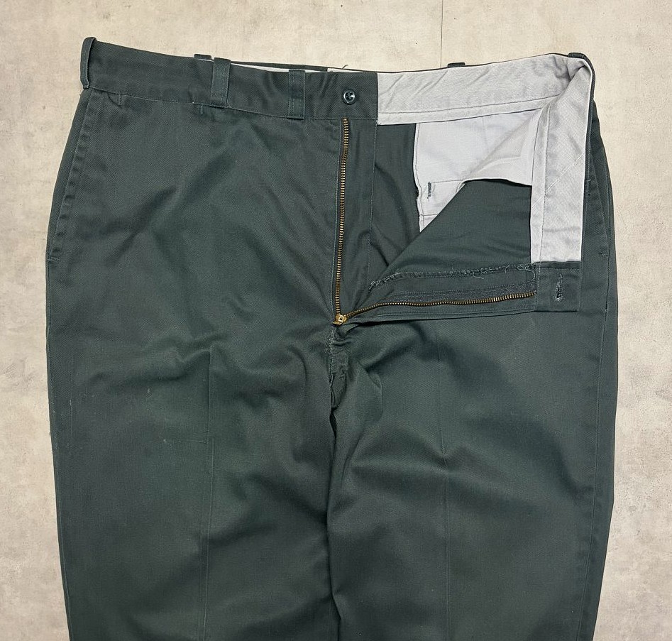 画像: 70'S LEE "CHETOPA TWILL" ワークパンツ オリーブ TALONジップ USA製 (VINTAGE)
