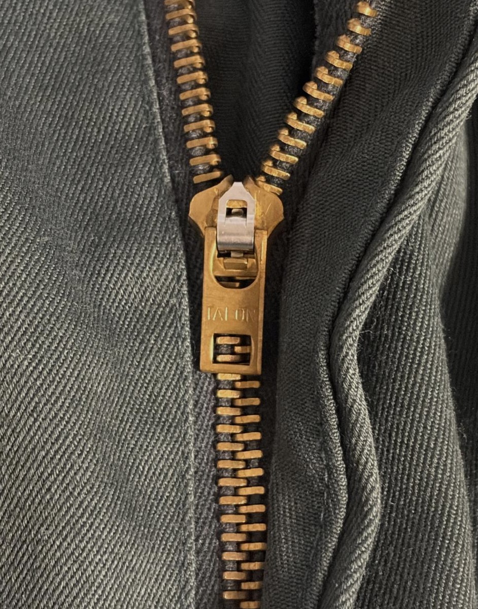 画像3: 70'S LEE "CHETOPA TWILL" ワークパンツ オリーブ TALONジップ USA製 (VINTAGE)