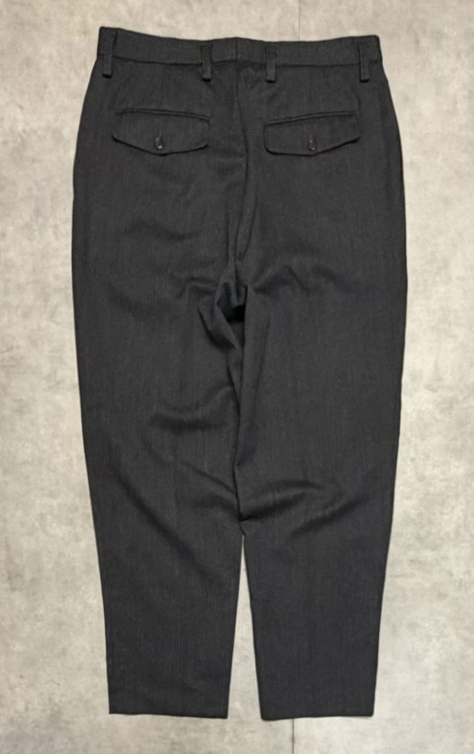 画像3: 90'S GAP "PREMIUM" ツータック ウィップコードパンツ チャコール (VINTAGE)