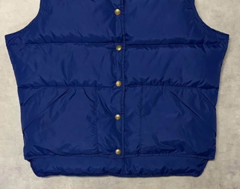 画像: 80'S LL Bean グースダウン ダウンベスト ネイビー USA製 (VINTAGE)