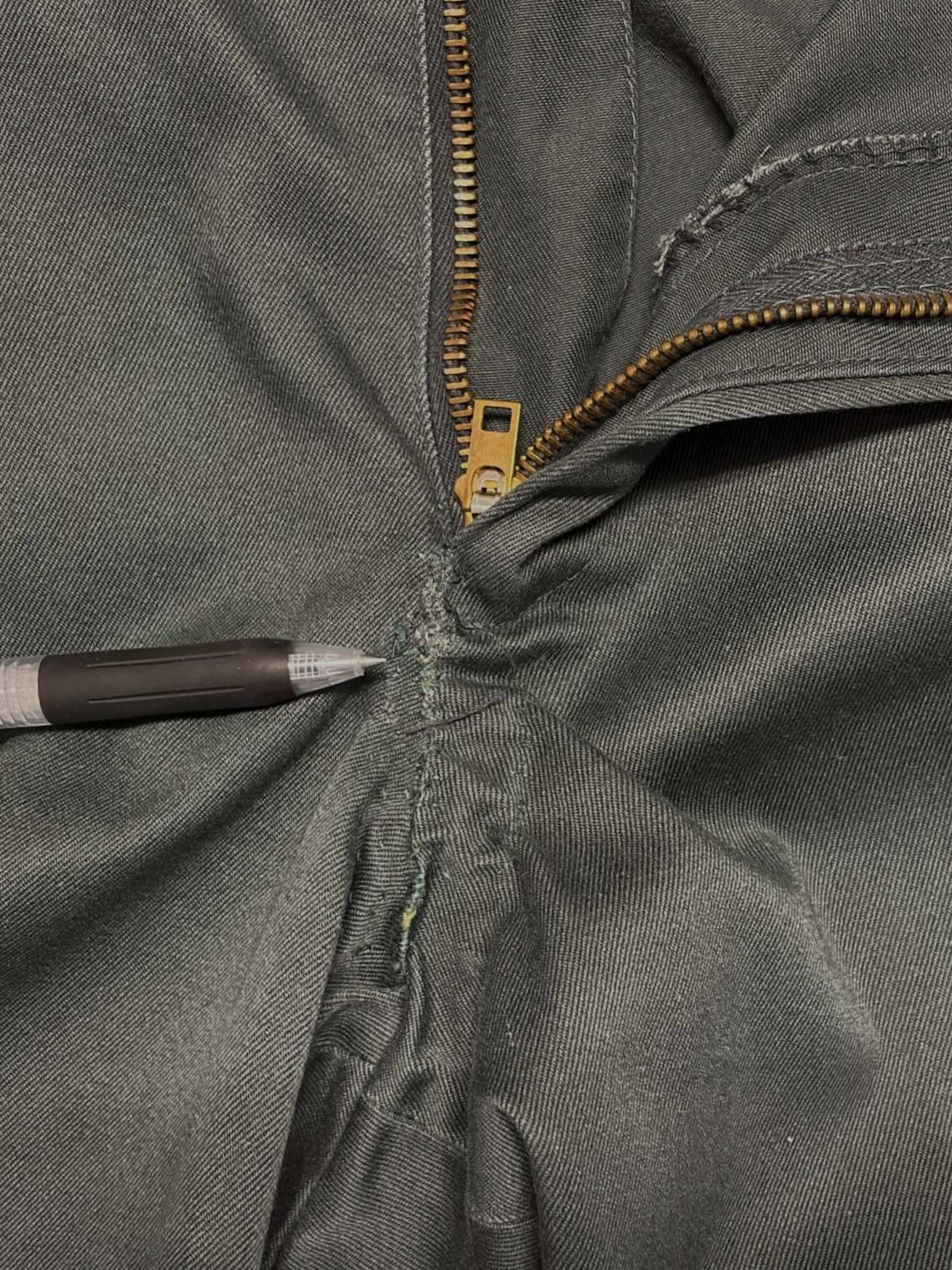 画像6: 70'S LEE "CHETOPA TWILL" ワークパンツ オリーブ TALONジップ USA製 (VINTAGE)