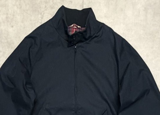 画像: BARACUTA G9 ハリントンジャケット ダークネイビー イングランド製 (MINT CONDITION)