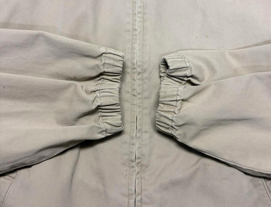 画像: 80'S RALPH LAUREN 三角タグ チンスト付き コットン ドリズラージャケット ベージュ USA製 (VINTAGE)