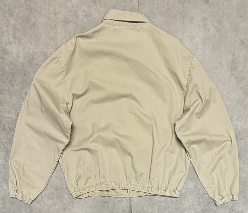 画像5: 80'S RALPH LAUREN 三角タグ チンスト付き コットン ドリズラージャケット ベージュ USA製 (VINTAGE)